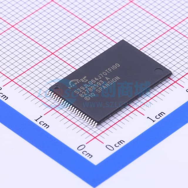 64 Mb、3 V、同步读写闪存实物图