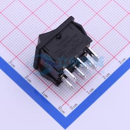 跷板开关DPDT 21x24mm 【插件】缩略图