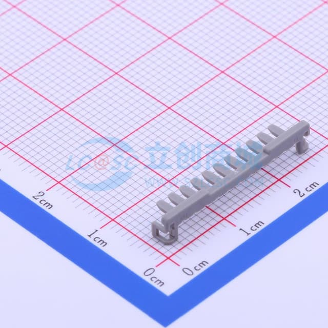 2.0mm间距带支架连接器实物图