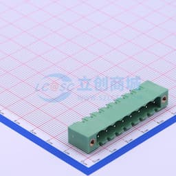 5.08mm 1x8P 排数:1 每排P数:8 螺丝固定【插拔】缩略图