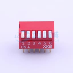 间距2.54mm 琴键 6位拨码开关 【拨码】缩略图