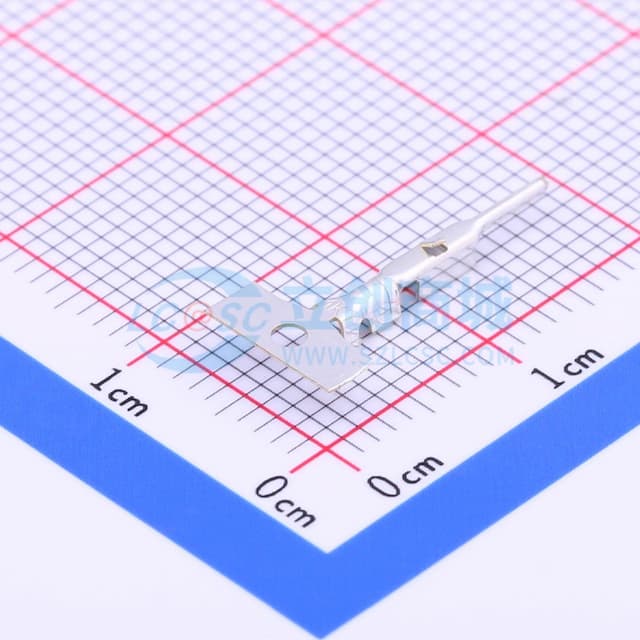 引脚 触点 锡 22-28 AWG 压接实物图