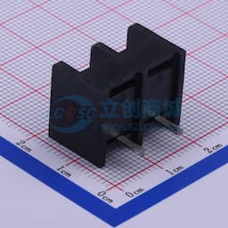 9.5mm 1x2P 直针 边脚 排数:1 每排P数:2 【栅栏】缩略图