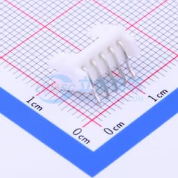 白色 系列:PH 间距:2mm 1x5P【插件】缩略图