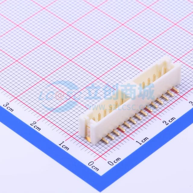 系列:PH 间距:2mm 1x14P实物图
