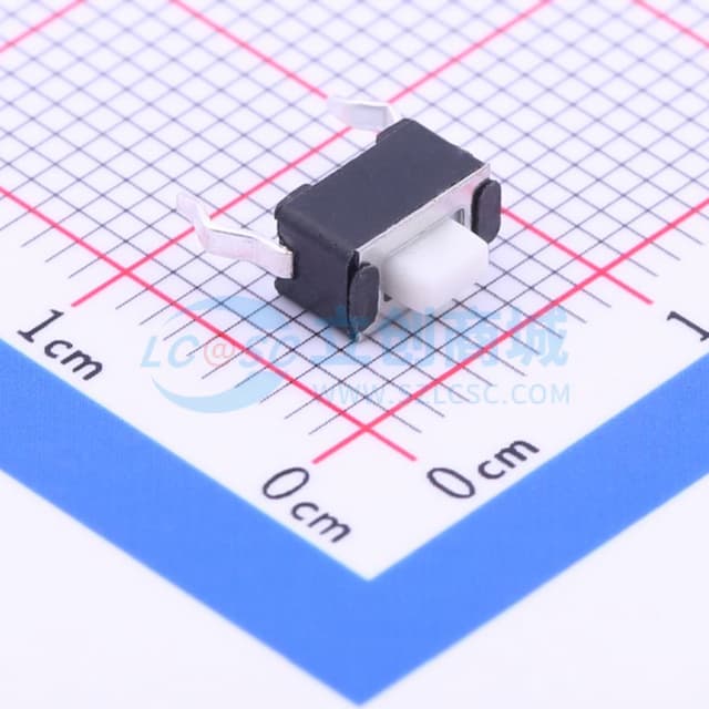 6*3.5*1.52mm 直插 轻触开关 【轻触】实物图