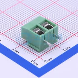 1x2P 5mm 直插 排数:1 每排P数:2【螺钉】缩略图