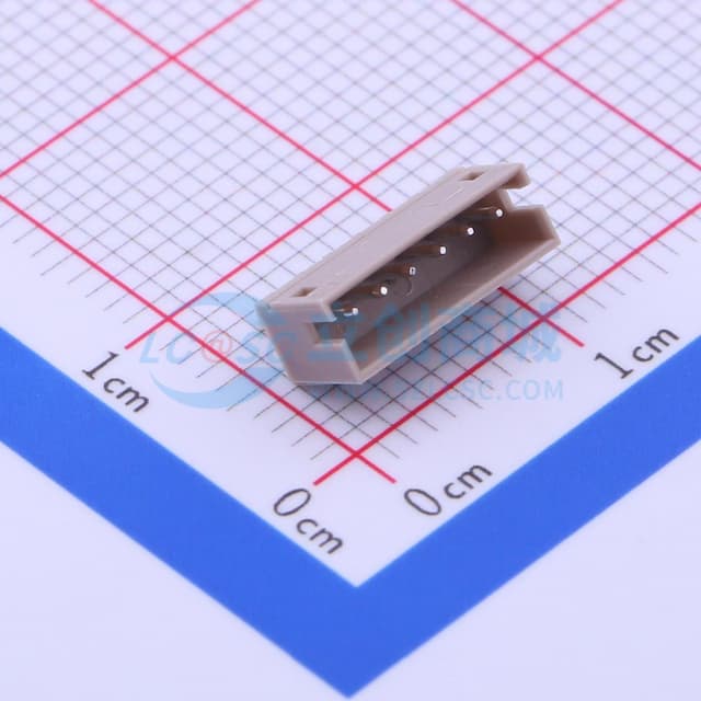 1x6P 间距:1.5mm 直插 【插件】实物图