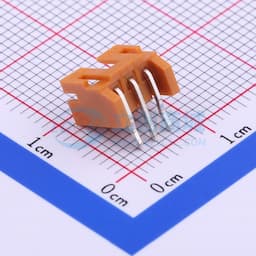土黃 1x3P 间距:2mm 弯插【插件】缩略图