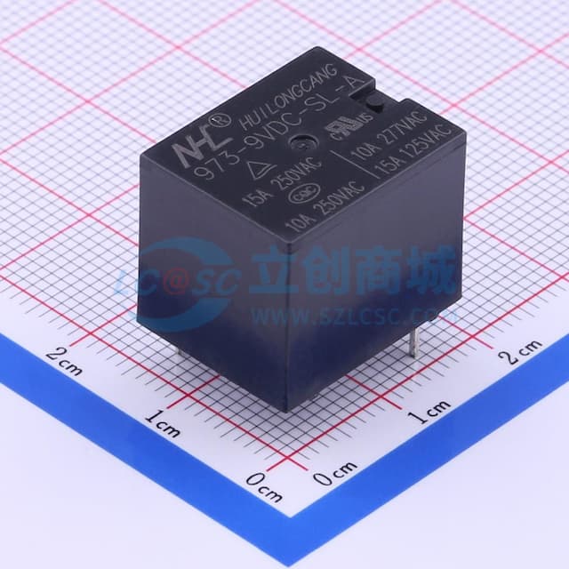 973-9VDC-SL-A 15A250VAC 【继电】实物图