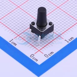 6.1*6.1*10mm 直插 轻触开关 【轻触】缩略图