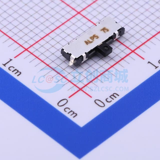 滑动开关实物图