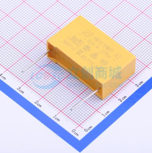 820nF ±10% 275V 等级:X2 【安规】实物图