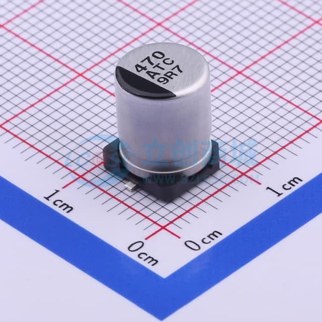 470uF ±20% 10V实物图