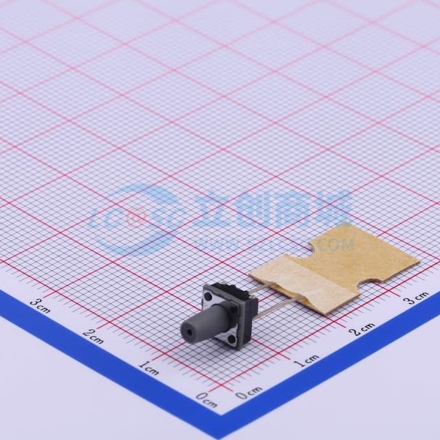 6.6*6.6*9.5mm 直插 轻触开关 【插件】实物图