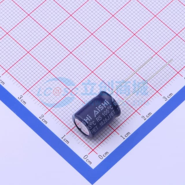 220uF ±20% 50V 【引线】实物图