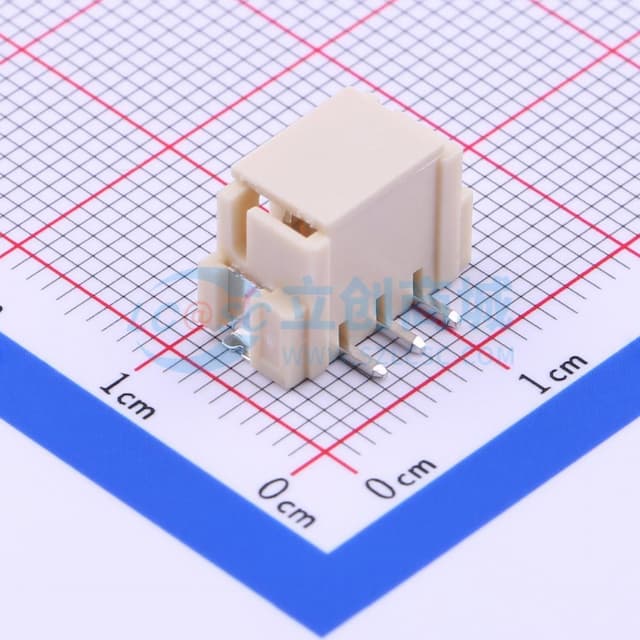 1x3P 间距:2.5mm 立贴 系列:XH实物图