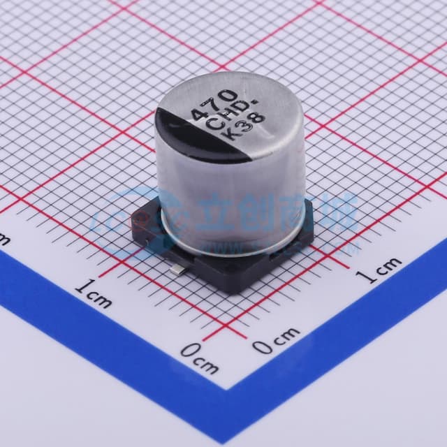 470uF ±20% 16V实物图