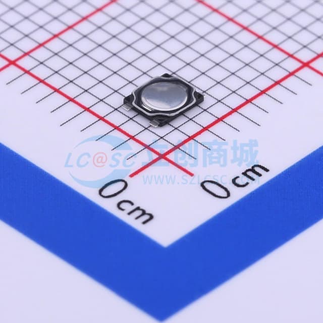 3*2.6*0.45mm 立贴 轻触开关实物图