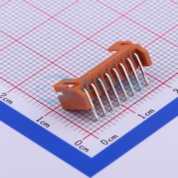 土黃 1x8P 间距:2mm 弯插【插件】缩略图