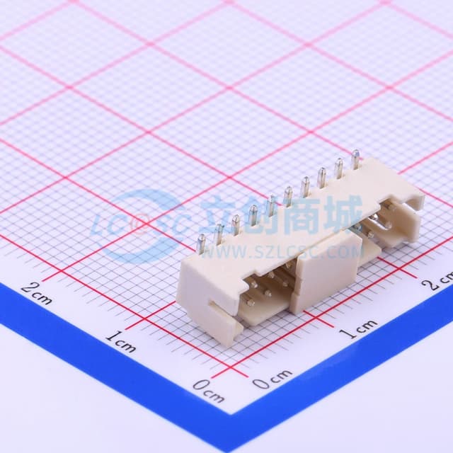 2x10P 间距:2mm 立贴实物图