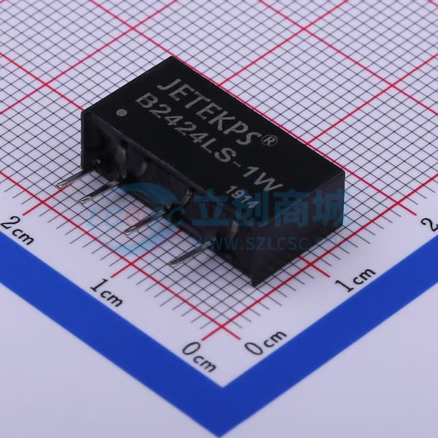 DC-DC模块电源 1W，SIP封装【插件】实物图