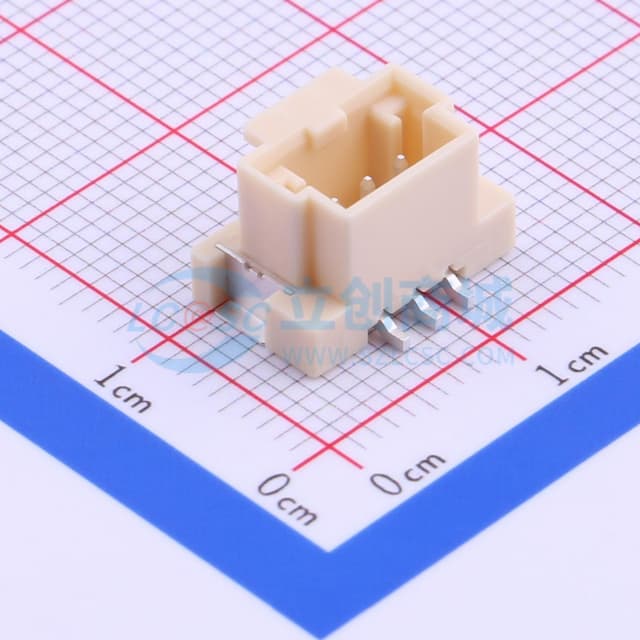 1x3P 间距:2mm 立贴 系列:DuraClik(MX 2.0)实物图