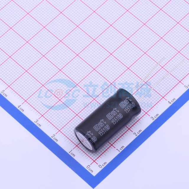 2200uF ±20% 25V 【引线】实物图