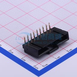 黑色 1x9P 间距:2.54mm 弯插【插件】缩略图