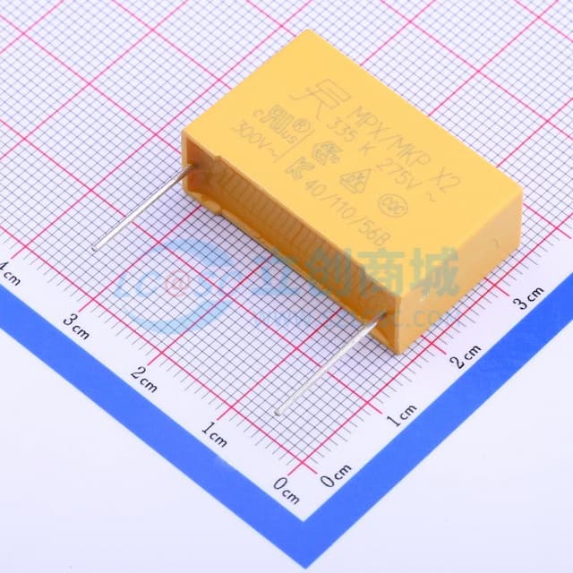 3.3uF ±10% 275V 等级:X2 【安规】实物图