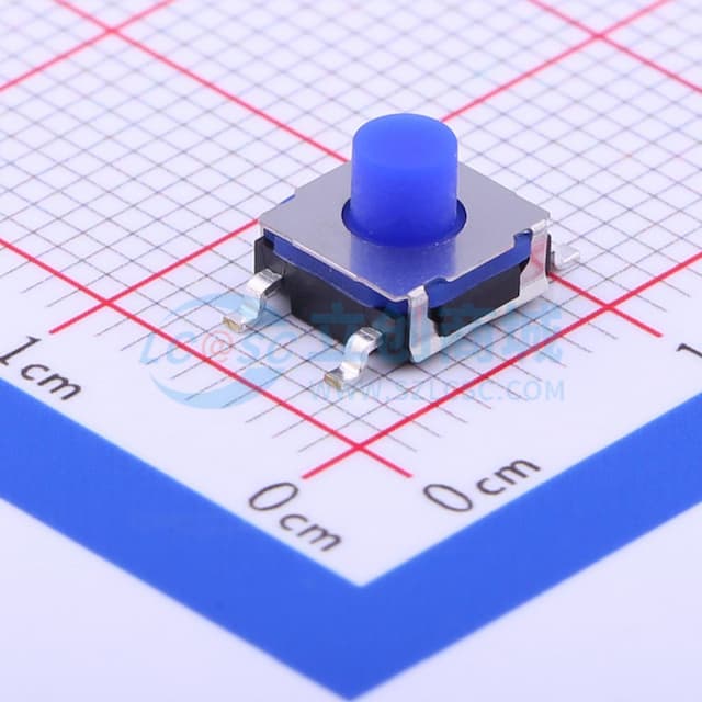 6.2*6.2*5.1mm 立贴 轻触开关实物图