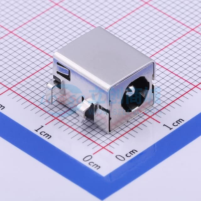 DC电源插座 内径:2mm 外径:6mm 【AC】实物图