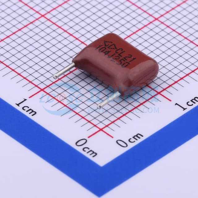 100nF ±5% 250V 【薄膜】实物图