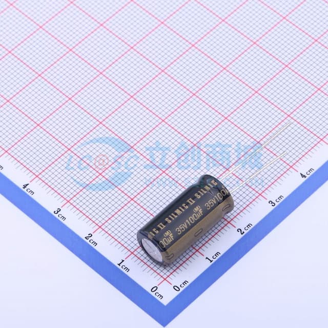 100uF ±20% 35V实物图