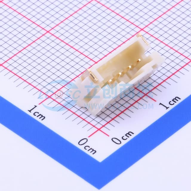 1x4P 间距:2mm 卧贴 系列:PH实物图