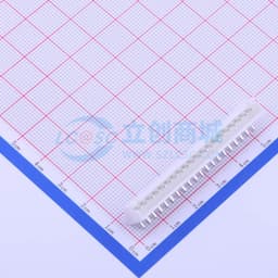 白色 1x20P 间距:2.5mm 弯插【插件】缩略图