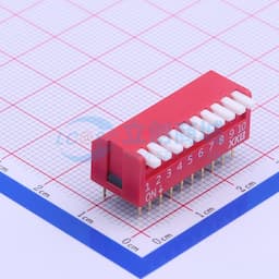 间距2.54mm 琴键 10位拨码开关 【拨码】缩略图