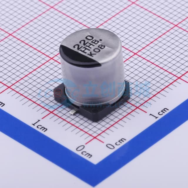 220uF ±20% 50V实物图