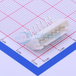 白色 1x7P 间距:2.5mm 弯插【插件】缩略图