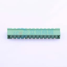 螺丝固定 1x12P 5.08mm 排数:1 每排P数:12 【插拔】缩略图