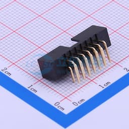 2x7P 间距:2mm 弯插 【插件】缩略图