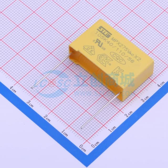 1uF ±10% 275V 等级:X2 【安规】实物图