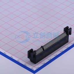 黑色 PCIE连接器 PCIE3.0 PCI-E夹板连接器 卡边缘连接器 带安装耳缩略图