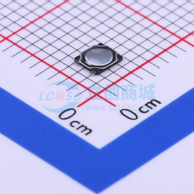 3*2.6*0.45mm 立贴 轻触开关实物图