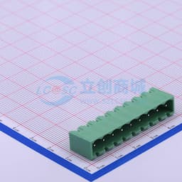 1x9P 5.08mm 排数:1 每排P数:9 【插拔】缩略图