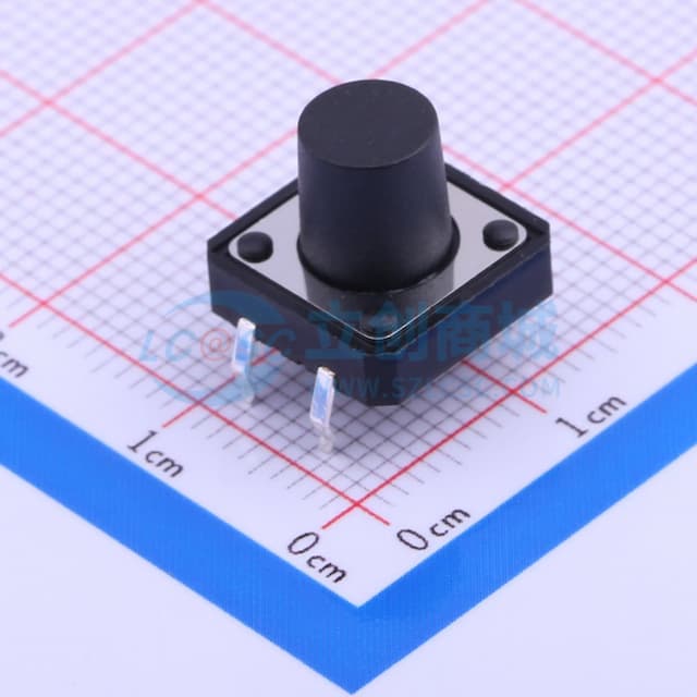 11.7*11.5*10mm 直插 轻触开关 【插件】实物图