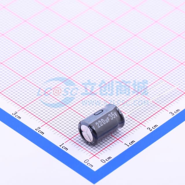 220uF ±20% 35V 【插件】实物图
