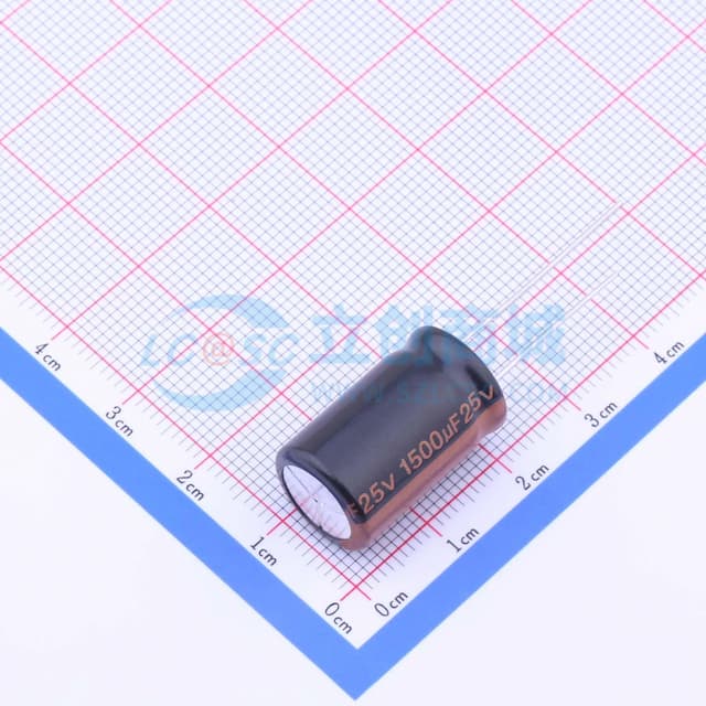 1500uF ±20% 25V 【插件】实物图