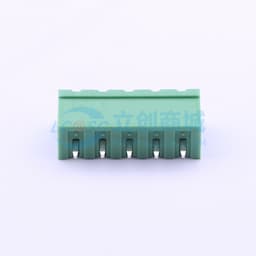 1x5P 5.08mm 排数:1 每排P数:5 【插拔】缩略图