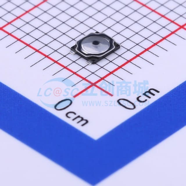 3*2.6*0.6mm 立贴 轻触开关实物图